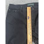 Ralph Lauren Lauren Heritage Jeans Womens 14 Bootcut Black Denim Pants Photo 4