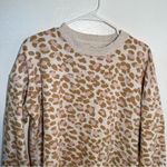 Aerie Oversized Desert Leopard Print Sweatshirt Photo 5