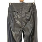 Judy Blue  Straight Black Faux Leather Pants Sz 11/30 Photo 6