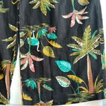 Old Navy  High Waist Wide Leg Linen Blend Tropical Print Pants Size L Tall NWT Photo 7