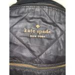 Kate Spade ‎ Quilted Nylon Backpack Black Adjustable Straps Women's Bag Photo 1