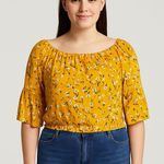 Bleuh Ciel Excellent Condition Juniors Floral Cutout Back Blouse Size Large Photo 0