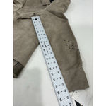 Norton Mcnaughton Womans Faux Suede 12 Long Sleeve Button Up Blouse NWT Photo 8