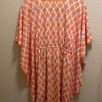 Cabana Life Orange & White Nantucket Swim Cover Photo 8
