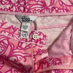 Lilly Pulitzer Lilly Pulitzer Vintage Pink Pants White Piping Detail Floral Size 6 Photo 4