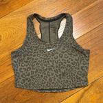 Nike  Dri-FIT One Crop Tank in Green Size Small Photo 1