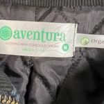 Aventura Women's Medium Organic Cotton Navy Plaid Full Zip Jacket Photo 8