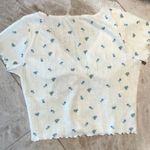 For Love & Lemons Floral v neck top Photo 4