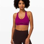 Lululemon Arise Bra Deep Fuschia Size 6 Photo 0