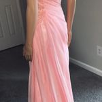 La Femme Paris One Shoulder Formal Prom Dress Photo 2