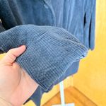 J.Jill Corduroy Blazer Jacket Blue 2X Women Long Sleeve Button Front Pockets Photo 2