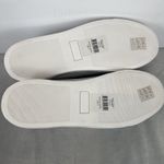 Evans Womens Lace Up Sneaker White Metal Strip Size 11 Clean Girl Preppy Casual Photo 7