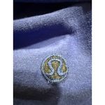 Lululemon  Athletica Long Sleeve Cropped Top Blue Athleisure Women Size 6 Photo 3