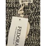 Miracle City Tan Black Sequin Shine Sweater Women Loose Knit Sparkles Size S M Size M Photo 4