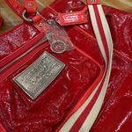 Coach  Poppy Red Patent Leather Bag Photo 7