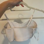 Aritzia Ribbed white crop top from babaton line Photo 3
