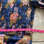 SEA NEW YORK Sea Ines Floral Smocked Midi Dress Navy Photo 14