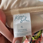 Kona Sol  Women's  Floral Print Keyhole Bandeau Bikini Top Photo 7