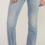 Silver Jeans Suki Mid Rise Bootcut denim thick stitch medium wash Photo 14