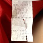 Watters & Watters Red Silk Midi Bridesmaid Dress 10 Strapless/Convertible Pleat Photo 8