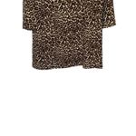 J.Crew Women Dress Shift Leopard Print Long Sleeve‎ Zip Back Brown Size 10 NWT Photo 8
