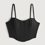 Gilly Hicks Black Corset Top Photo 0