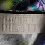 Peter Pillotto Silk Sleeveless Top Blouse Bright Blue Green Hi Low UK 10 US 6 Photo 4