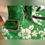 Hawaii Spirit Mini Backpack Green White Flowers Adjustable straps Photo 7