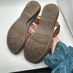 SOUL NATURALIZER Bobbie Women's Leather Strappy Wedge Sandals Tan Size 8M Brown Photo 2