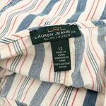Ralph Lauren Lauren Jeans Co Striped Lace Up Nautical Dress Photo 4