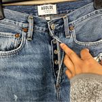 AGOLDE Jeans Womens 24 Blue Denim Cotton Distressed High Rise Jamie Classic Photo 9