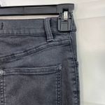 Free People women's black denim seamed Jillian moto stretch jeans casual 25 Photo 6