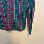 Orvis  Women's Multicolor Plaid Button Down Shirt Photo 6
