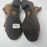 Born Shoes Born Tan Leather Strappy Sandals Size 9M Photo 6