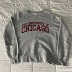 University Of Chicago Crewneck Gray Size M Photo 0