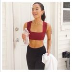 l*space NEW L* Parker Bikini Top & Cabana Bitsy Bikini Bottom Set of 2 in Brick Photo 1