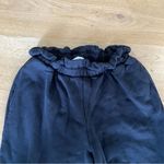 Lovers + Friends  Paperbag Waist Sweatpant Joggers in Black Photo 1