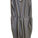 Zella 🩶  One-Piece Cotton-Blend, Drawstring, Tank Top, Cropped Jumpsuit/Jogger Photo 6