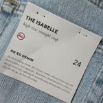 AG Adriano Goldschmied NWT Isabelle in 21 Years Reflect Straight Crop Jeans 24 Photo 4