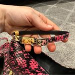 Jeffrey Campbell  Okurr Purple Yellow Snake Combo Pumps 8.5 Photo 2