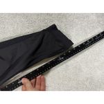 Lululemon womens leggings 4 black crop overlay capri side scrunch EUC Photo 8