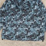 Tran3ctory Women’s Lightweight Full Zip Jacket Hooded Vented in Multicolor XXL Blue Photo 8