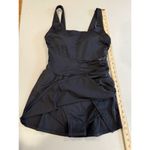 NEW Swimsuits For All Swimsuit Womens 10 Black One Piece 'Dress' Vacation Travel Photo 2