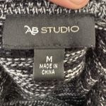 AB Studio  Ladies Size M Black  Cowl Neck Long Sleeved Sweater Photo 6