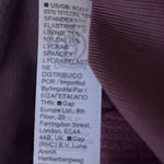 Athleta Alicia Keys Goddess Red Rib Long Sleeve Zip Up Bodysuit Jumpsuit XXS Purple Photo 9