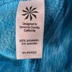 Athleta Medium Jacket Full-Zip Space-Dye Hooded Pockets Stretch Thumbholes Blue Photo 7