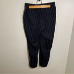 ZARA  Trafaluc Collection Pull On Slim Pant Navy Stripes XS Photo 4