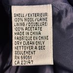 Vintage 90s Tiara Black Faux Fur Wool Knit Zip Jacket Collared Sweater Coat Size XL Photo 8