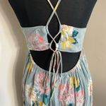 O'Neill 31.  Jasmine Powder Blue Floral Beach Mini dress Size Large Photo 9