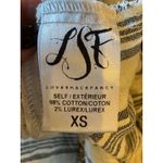 Love Shack Fancy ‎ Dress Women XS Ivory Gray Striped Georgica Maxi Luxury Boho Photo 11